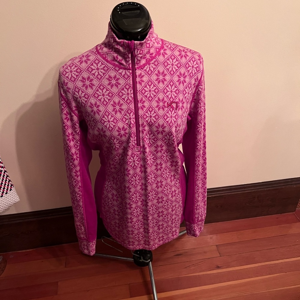 Kari Traa Fuchsia and White Snow Jacket